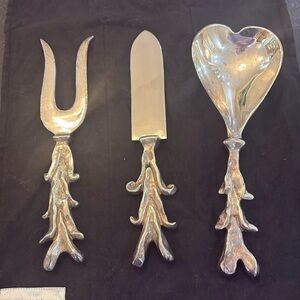 Michael Aram Vintage “I Love You” serving set